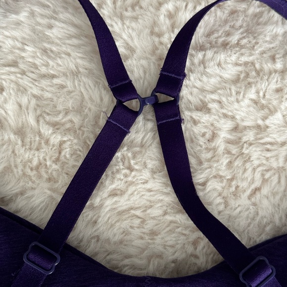ONER ACTIVE EFFORTLESS MICRO BRALETTE IN AMETHYST SIZE XS - Picture 3 of 7